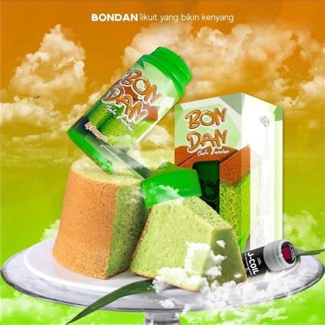 Jual Premium Liquid Bondan Bolu Pandan By Java Juice X Pamela Safitri