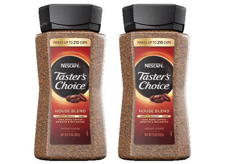 Nescaf Taster S Choice Instant Coffee House Blend 14 Oz 2 Pack