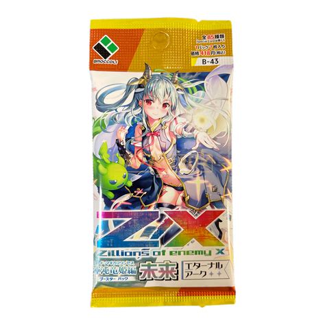 Z X Zillions Of Enemy X Future Eternal Arc B 43 Japanese Booster Pack — Japan2uk