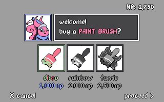 Neopets Wraith Paint Brush - horsenew