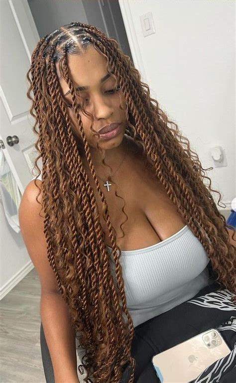 50 Island Twist Braids Hairstyles For SUMMER 2024 Afrochic In 2024