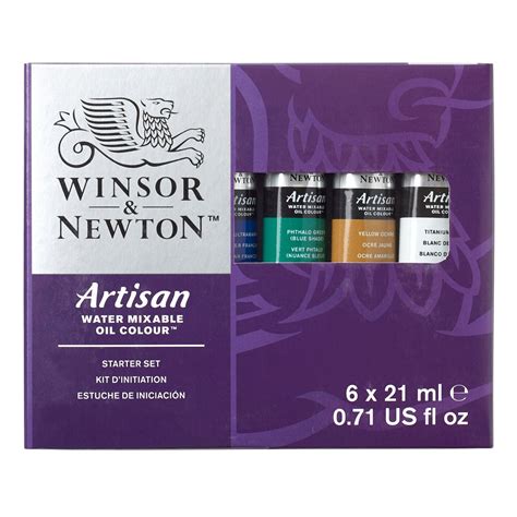 Winsor Newton Artisan Water Mixable Oil Colour Starter Set Michaels