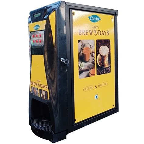 Brewdays Mild Steel Cherise Option Vending Coffee Vending Machine