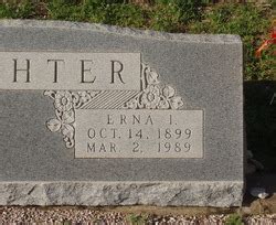 Erna I Richter 1899 1989 Mémorial Find a Grave