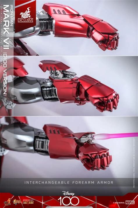 Hot Toys 钢铁人马克 D 版本 比例收藏级人偶Hot Toys限定 酷玩潮CHAO