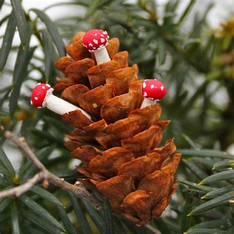 Make These Magical Miniature Mushrooms Out Of Polymer Clay Stuffed