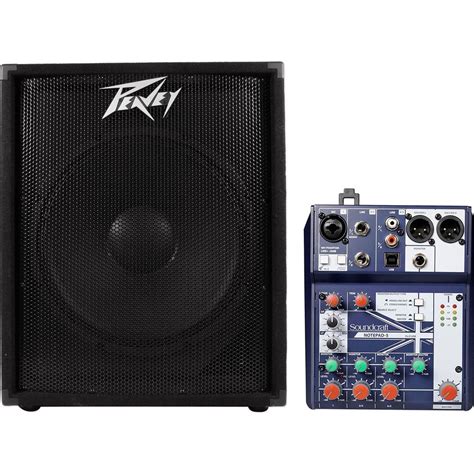 Peavey Pv 118d 18 300w Powered Subwoofer Class D Active Subsoundcraf Audio Savings