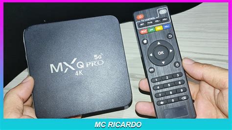 TV Box MXQ Pro 4k é bom vale a pena Android 9 Review Análise