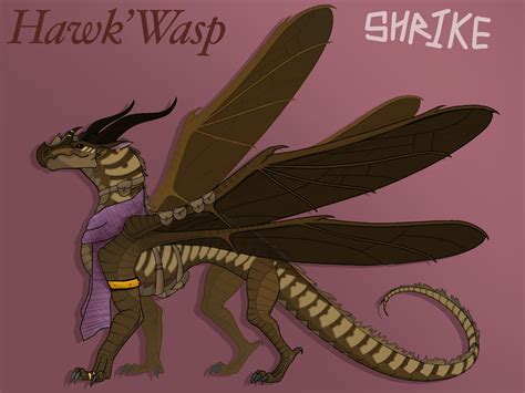 Hivesand Hybrid Wof Oc Hawkwasp By Shrikelyn On Deviantart