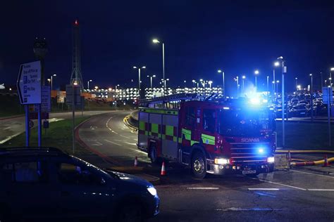 Terrifying Luton Airport fire pictures show flames raging as they ...