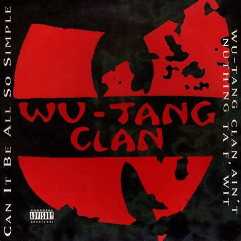 Wu Tang Clan Can It Be All So Simple 1993 Hip Hop Golden Age Hip