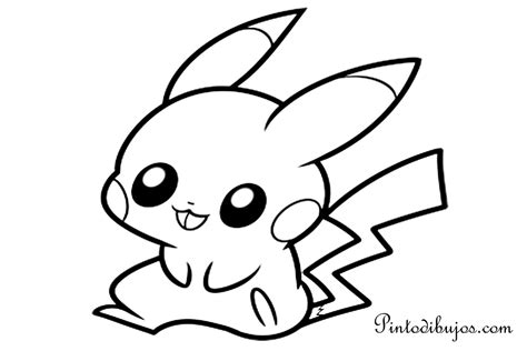 Imagenes Para Colorear De Pikachu