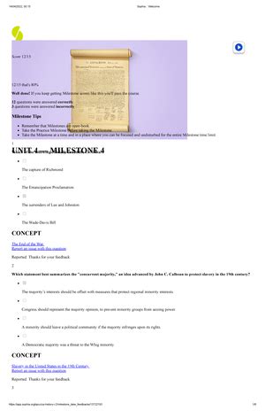 Sophia Unit 4 Milestone 1 CONCEPT The Collapse Of The