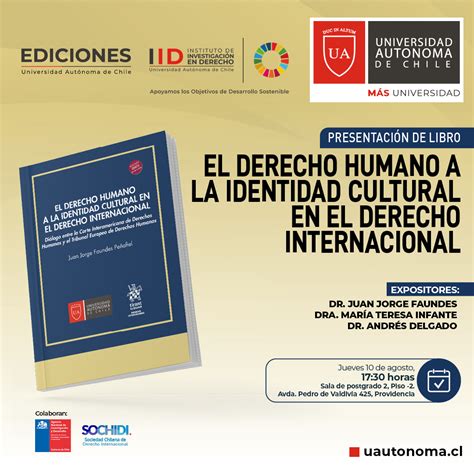 Lanzamiento Libro El Derecho Humano A La Identidad Cultural En El