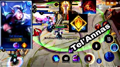 PRO Tel Annas Gameplay and Best Build AoV RōV YouTube