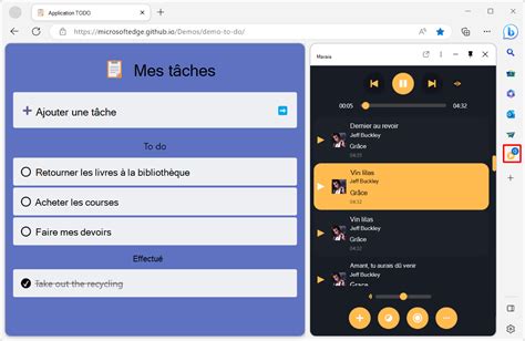 Créer des PWA pour la barre latérale dans Microsoft Edge Microsoft