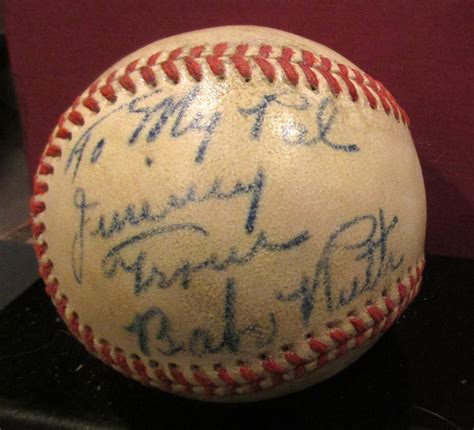 Babe Ruth S Replica Autographed American League Baseball Etsy