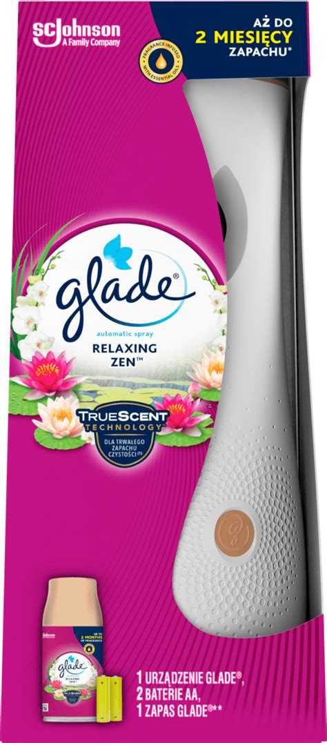 Glade Odświeżacz Powietrza W Aerozolu Automatycznym Relaxing Zen