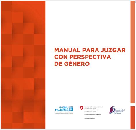 Manual Para Juzgar Con Perspectiva de Género Observatorio