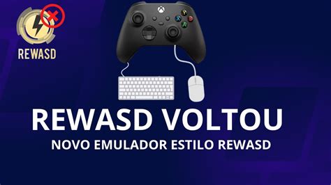 REWASD NOVO EMULADOR MOUSE TECLADO PCONTROLE ESTILO REWASD YouTube