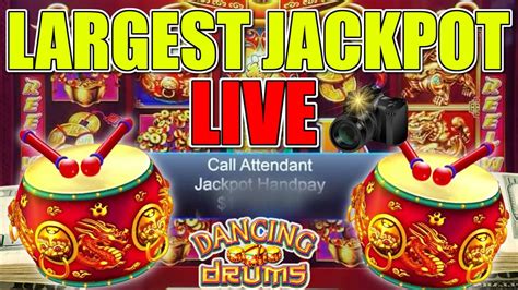 The Largest Dancing Drums Jackpot Ever Won Live On Camera Slotarazzi