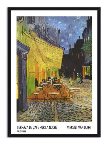 Cuadro Vincent Van Gogh Terraza De Caf Por La Noche