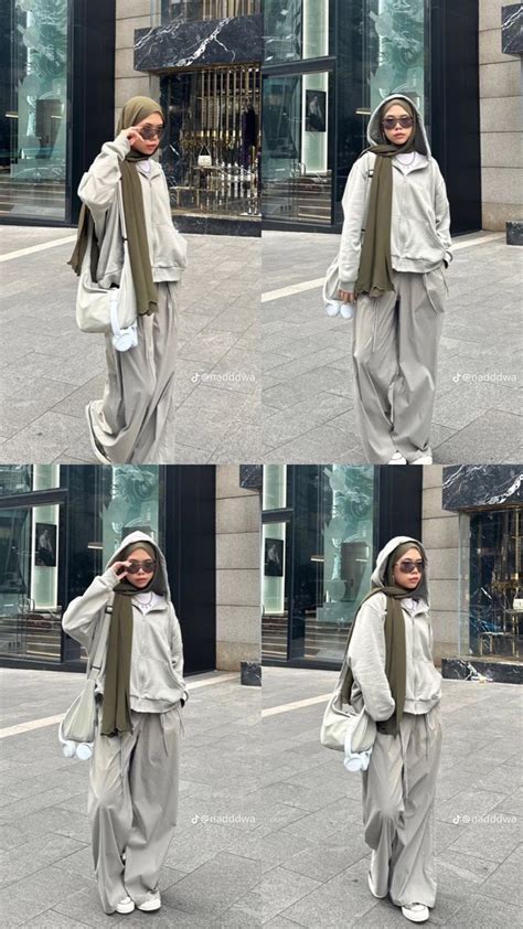 Pin By Aris On Cool Outfits Street Hijab Fashion Muslim Fashion