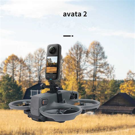 For DJI Avata2 Drone Extension Bracket Gopro 12 9 Dji Action 4 Insta360