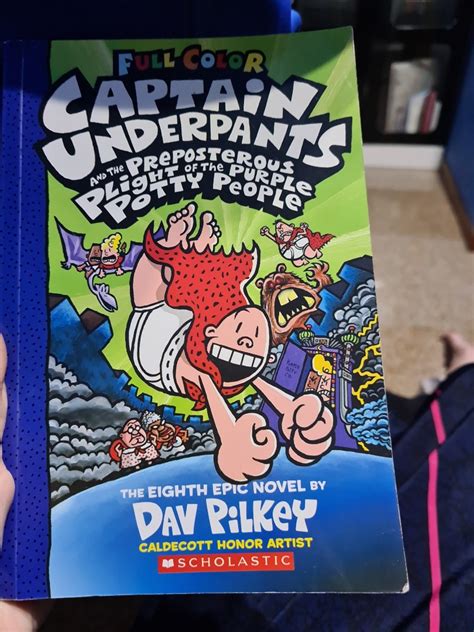 Captain Underpants Coloured Hobbies And Toys Books And Magazines