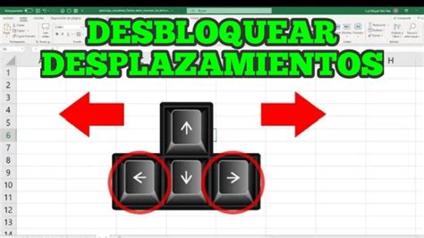 Desbloquear Flechas En Excel Image To U