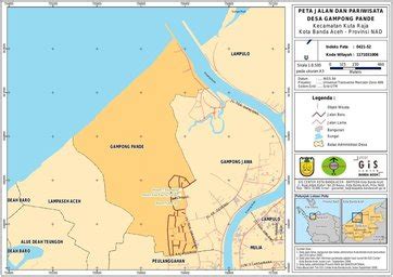 Banda Aceh Topography Map Year Katalog Peta Banda Aceh