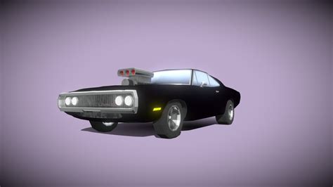 Dodge Charger Rtlow Poly Download Free 3d Model By Bedoyacamilo 2f2d42a Sketchfab