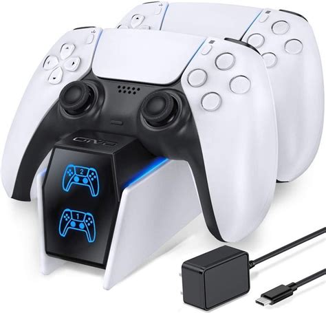 Charges Dual PS5 Controllers In Record Time This PS5 Controller Charger