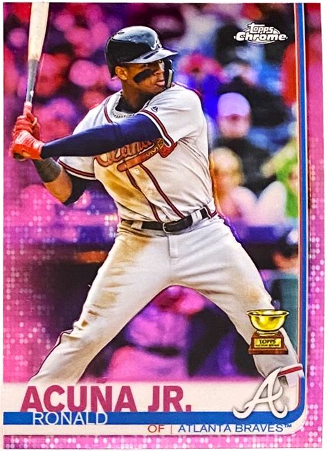 Ronald Acu A Jr Topps Chrome Atlanta Braves Baseball All Star