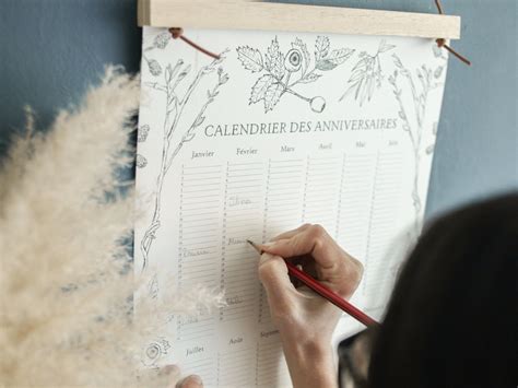 Le Calendrier Des Anniversaires De Leo Bizard Joli Place