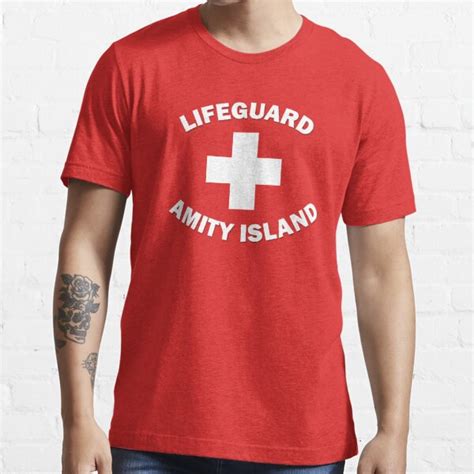 Amity Island Lifeguard T Shirt For Sale By Cpinteractive