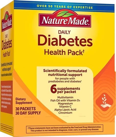 Nature Made Diabetes Health Pack In Kenya 30 Packets Beulah Wellness