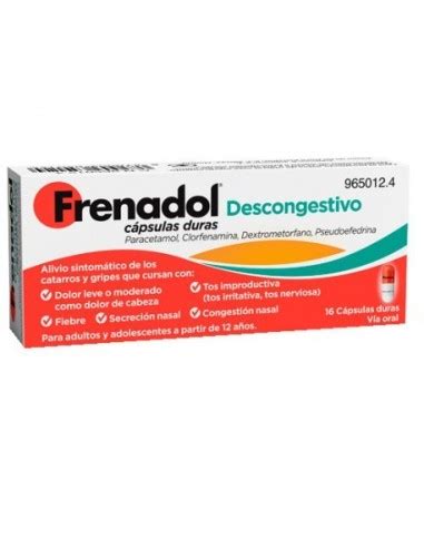 Frenadol Descongestivo Capsulas