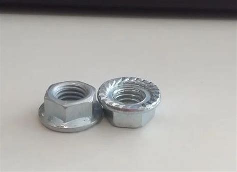 Steel Hexagonal Ms Flange Nut 50 KG Size 6MM At Rs 95 Kg In Ludhiana