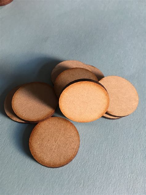 Pack Of 100 32mm Mdf Round Bases 3mm Mdf Etsy Uk