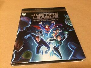 Justice League Vs The Fatal Five 4K Ultra HD And Blu Ray 2019 No