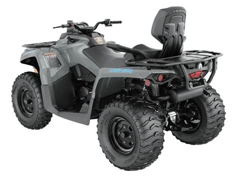 New 2021 Can Am Outlander Max Dps 450 Granite Gray Atvs In Massapequa Ny