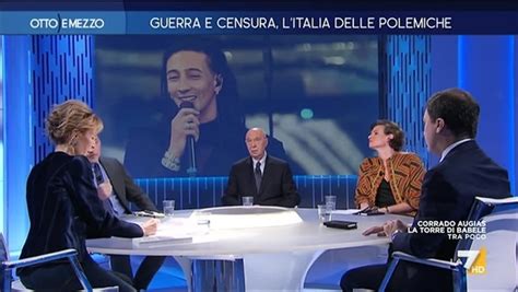 Guerra E Censura L Italia Delle Polemiche Otto E Mezzo Puntata Del