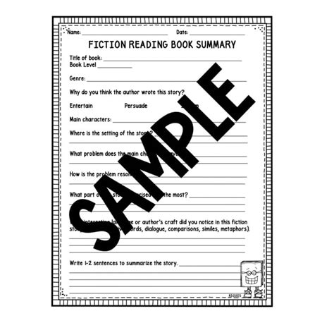 FICTION AND NONFICTION BOOK REPORT TEMPLATES by FabFileFolders | TPT