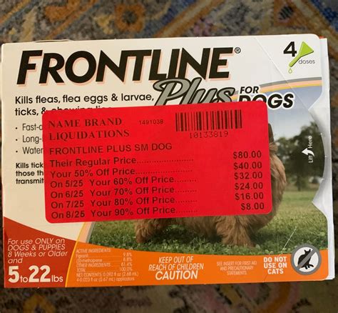 FRONTLINE Plus for Small Dogs