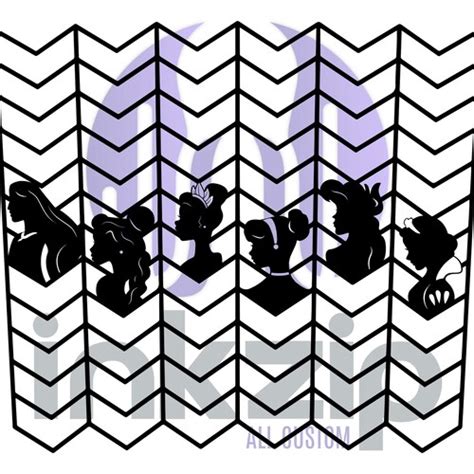 Tangram Tumbler Svg Triangles Template Oz Skinny Svg Etsy Canada