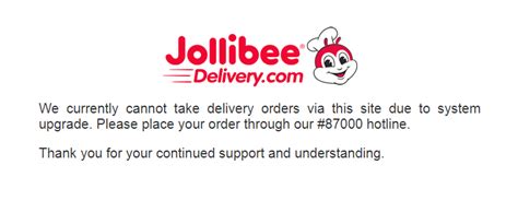 Jollibee Delivery Contact Number 2022