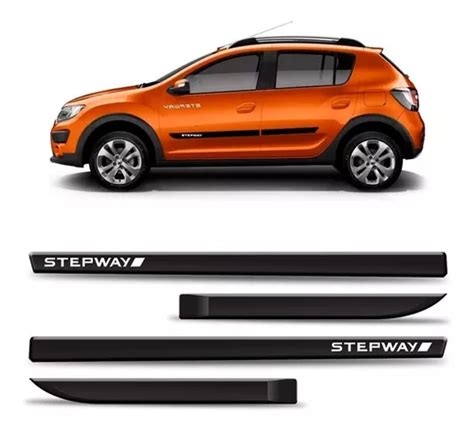 Friso Lateral Sandero Stepway Kit 4 Peças Frete grátis