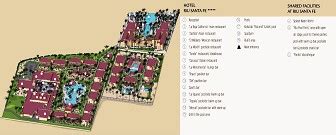 Resort Map | Riu Santa Fe | Los Cabos, Mexico