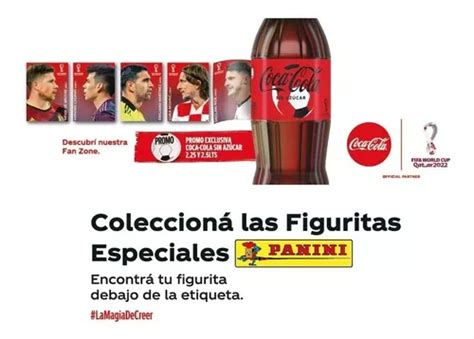 Set Completo Figuritas Coca Cola Panini Mundial Qatar 2022 En Venta